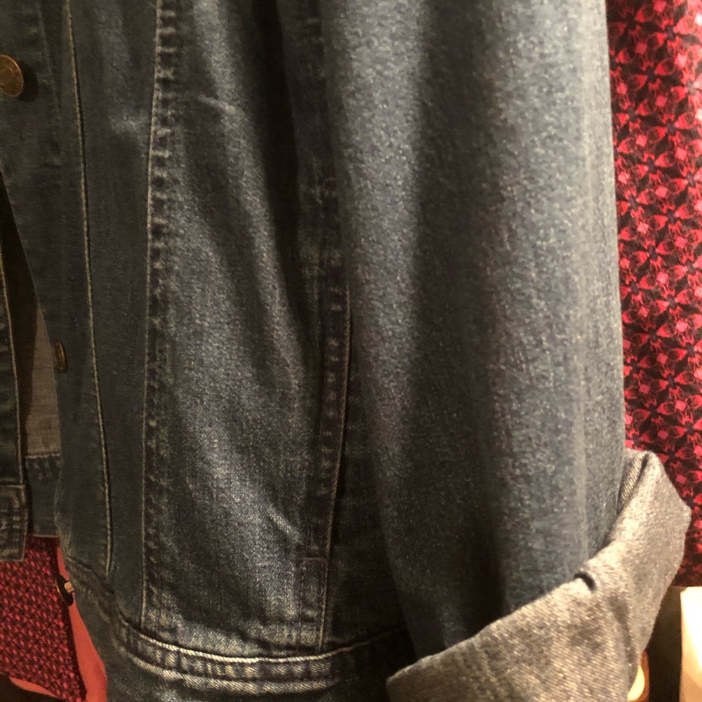 🌸 Hand created a unique print jacket, perfect! - Picture 2 of 7